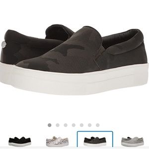 STEVE MADDEN camo slip ons!